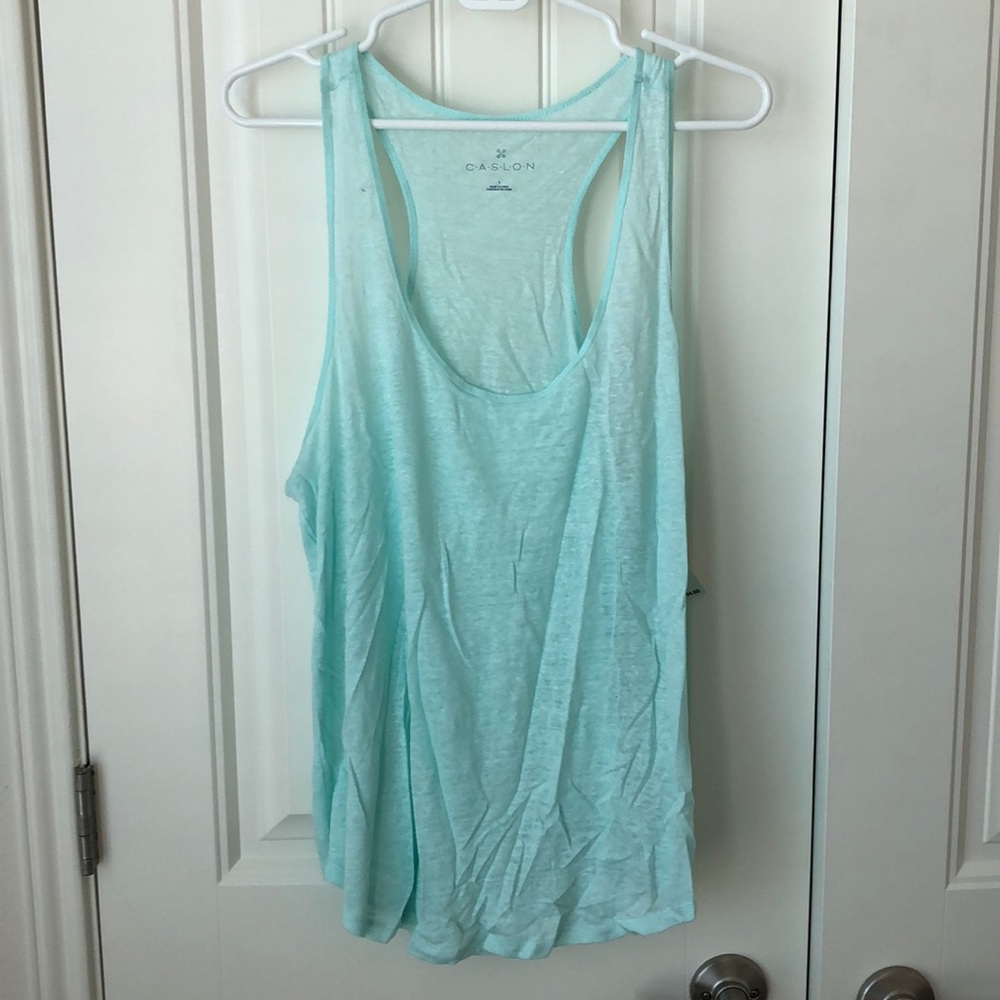 NWT Caslon sheer tank